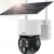 Ankway-Choetech PTZ Solar Powered Security Camera, angled view
