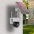 Ankway-Choetech Solar Powered PTZ Camera mounted on a wall, outdoor security