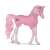 Schleich Bayala Aliena Unicorn Figurine, pink sparkly unicorn with a spaceship on its flank