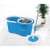 Esperanza Spin Mop Perfect Clean, kék centrifugás felmosó vödörrel és nyéllel, könnyű padlótisztítás