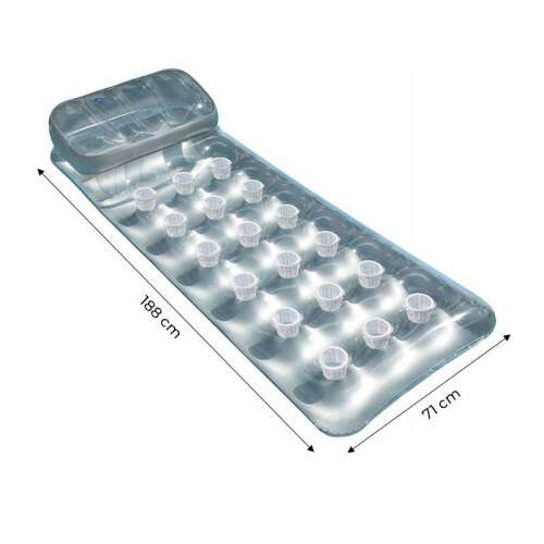 Felfújható matrac fejpárnával a strandra INTEX 58894 102289127