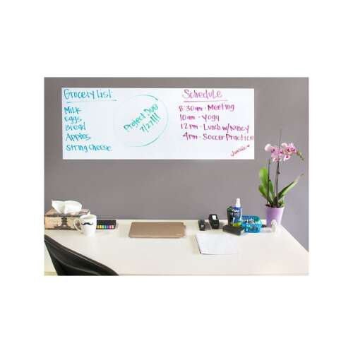 Öntapadós szárazon törölhető tábla 200x45 mazak 102290670