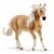 Schleich Haflinger Mare horse figure on white background