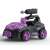 Schleich Eldrador Creatures Shadow Crashmobile with Mini Creature, black and purple toy car with cannon