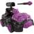 Schleich Eldrador Creatures Shadow Crashmobile with Mini Creature, black and purple toy car with cannon