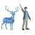 Zestaw figurek Schleich Harry Potter i Patronus, przedstawiający Harry'ego Pottera z różdżką i jego Patronusem, jeleniem