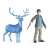 Zestaw figurek Schleich Harry Potter i Patronus, przedstawiający Harry'ego Pottera z różdżką i jego Patronusem, jeleniem
