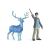 Zestaw figurek Schleich Harry Potter i Patronus, Harry Potter rzucający zaklęcie z jeleniem Patronusem