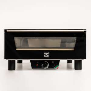 Effeuno N5 Pizza Sütő, fekete, elülső nézet - Pizzasütő