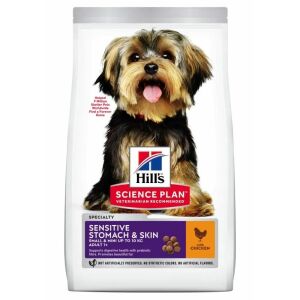Hill's Science Plan Sensitive Stomach & Skin Small & Miniature Felnőtt Kutyatáp 1.5kg - Hill's