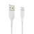 Belkin USB A - USB C kábel, 2 méter, fehér, fonott