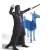 Schleich Professor Snape and Patronus Doe figurine set, Harry Potter Wizarding World, side view