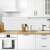 White hexagonal mosaic tiles, 133422, Mozaik dekorcsempe, kitchen backsplash