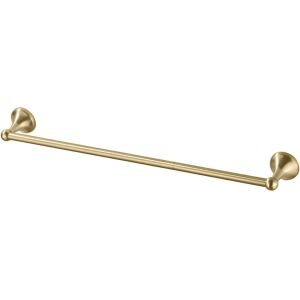 Brush gold bathroom towel bar - Towel rack