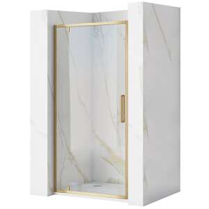 REA Rapid Swing Shower Door Gold 90