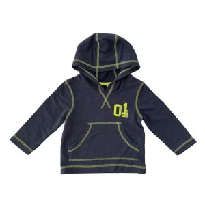 Kisfiú Kapucnis Pulóver - Sötétkék - 74-80 cm 130070108 - George