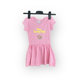 Cocomelon Kislányruha - Rózsaszín - Nyomott Minta - 110-116 cm 130070153 - CoComelon