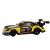 Sárga távirányítós drift autó, 1:16 méretarányú, gumikerekek, fekete-sárga design, extrém verseny autó