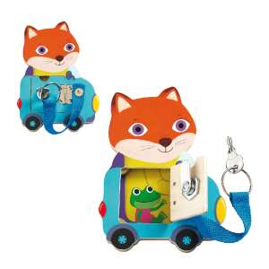 Djeco Locktou Fox Lock Toy for toddlers, fine motor skill development - Djeco Creative Toy