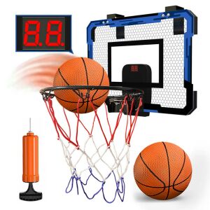 Timeless Tools Indoor Basketball Hoop with Accessories 141913170 - Basketball, Hoop, and Equipment