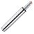 Chrome office chair gas lift cylinder, seat height adjustment replacement part