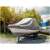 Plonos Grey Tarpaulin Covering Boat, Weatherproof Boat Cover