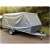 Grey Plonos Tarpaulin Covering Trailer, Waterproof Protective Sheet
