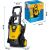 Humberg HM-300 pressure washer with dimensions and packaging