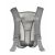 Kikkaboo Myra mesh baby carrier, gray, back view