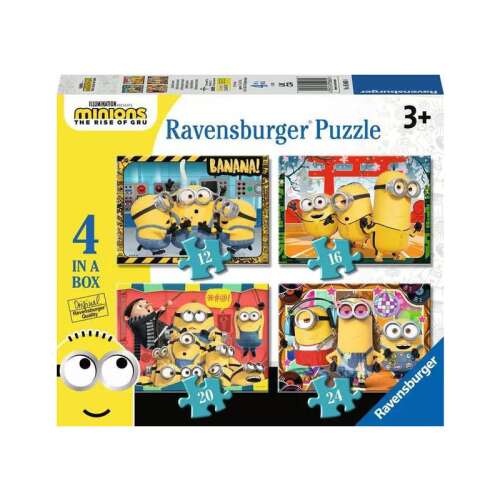 Puzzle Ravensburger Minions 4 u 1 kutiji