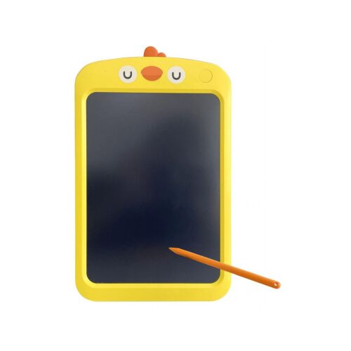 Tablet de scris LCD galben pentru copii cu stylus - Design pui