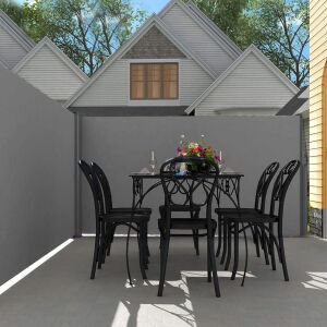 Springos retractable privacy screen in outdoor setting - Privacy Screen