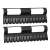 2 pack black sock drying rack for clothes dryer, holds up to 26 socks