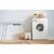 Clothes dryer with Massido sock dryer rack attached