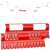 red sock drying rack, holds up to 13 pairs of socks
