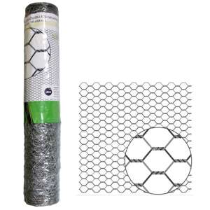 Drótháló 25 x 0,5 m hatszögletű 25 mm d=0,7 mm horganyzott (25 fm) 3121531 102343801 - JKH