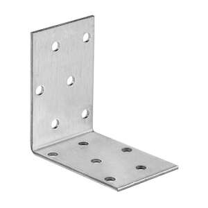 Sarokösszekötő lemez perf.  60 x 60 x  50 / 2,5 mm INOX 3217372 102343826 - JKH