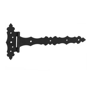 Kapupánt csuklós díszes VI. 330 x 53 x 90 / 2,5 mm fekete 7945062