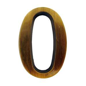 Ajtószám öntapadós antik "0"  4,5cm 3970130