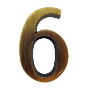 Ajtószám öntapadós antik "6/9"  4,5cm 3970136