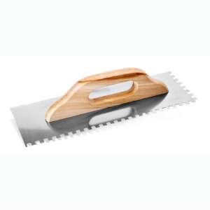 Fogazott glettvas fanyéllel 480 mm  8x8 INOX 102344811 - INSTAR