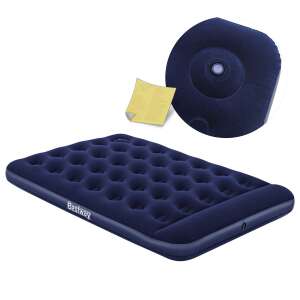 Bestway double inflatable air mattress with built-in pump and repair patch - Bestway