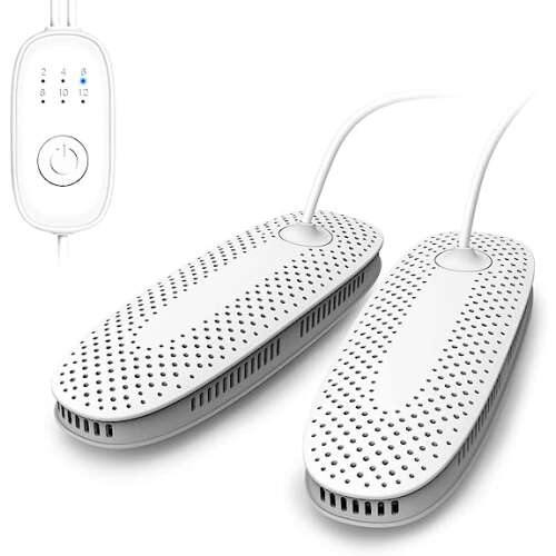 Voolex Arvada MP09 shoe dryer with 6 timer settings, white