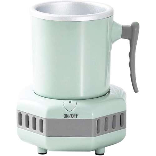 Aggpo portable quick cooling cup for beer, juice, coffee and other beverages, green