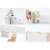 Helper 54cm Wall-Mounted Drying Rack with Retractable Hooks, Easy Installation, High Load Capacity, for Balcony/Bathroom/Bedroom, White 102350851
