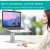 Smarto A60 laptop stand in use, ergonomic posture, comfortable working