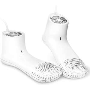 Arvada MP20 Shoe Dryer Deodorizer with Ozone and Timer, White - Shoe Dryer