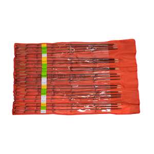 Delphin TIPO feeder spicc készlet, 20 darab, piros hordtáskában, minden spicc látható - Horgászbot