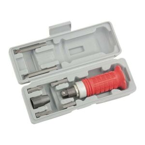 MTX ütőfejes csavarhúzó 1/2" fejkészlet, 6 db gumírozott nyél koffer 137256913 - Mtx