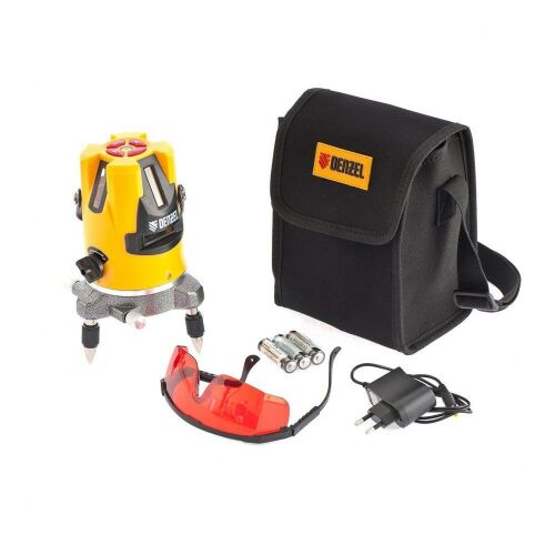 DENZEL LX3 lézeres keresztvonalas önbeállós szintező hordtáska+szemüveg 137256559